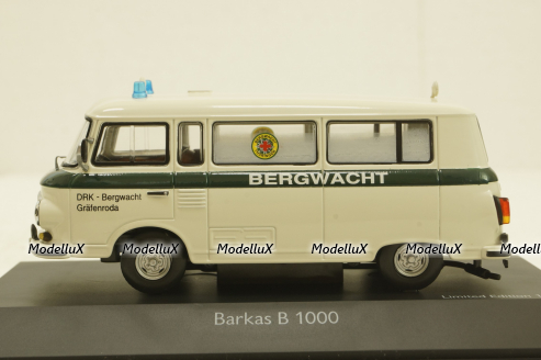 Barkas B1000, Bergwacht, 450365300, Schuco 1:43