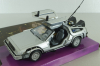DeLorean DMC-12 from movie Back to the Future I 1983, WEL22443, Welly 1:24