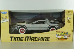 DeLorean Time Machine from movie Back to the Future III, 22444, Welly 1:24