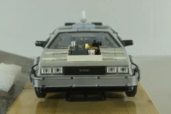 DeLorean Time Machine from movie Back to the Future III, 22444, Welly 1:24