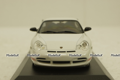 Porsche 911 (996) GT3 RS 2002, white/red rims, 403062028, Minichamps 1:43