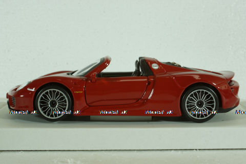 Porsche 918 Spyder 2010, red, BU21076R, Burago 1:24