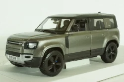 Land Rover New Defender 110, 2020, grey, BU21101S, Bburago 1:24