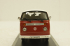 Volkswagen T2 bus, Porsche Renndienst 1972 red, 943053004, Minichamps 1:43
