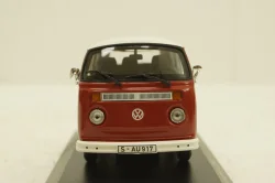 Volkswagen T2 bus, Porsche Renndienst 1972 red, 943053004, Minichamps 1:43