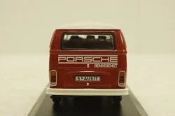 Volkswagen T2 bus, Porsche Renndienst 1972 red, 943053004, Minichamps 1:43