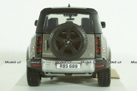 Land Rover New Defender 110, 2020, grey, BU21101S, Bburago 1:24