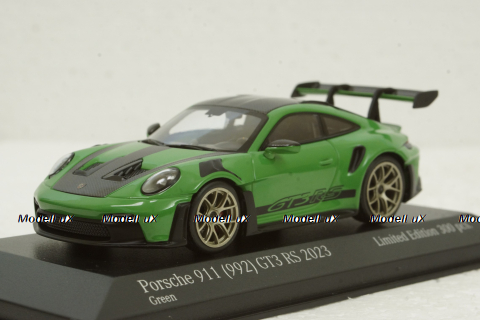 Porsche 911 (992) GT3 RS green, 413062111, Minichamps 1:43