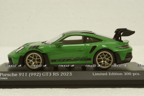 Porsche 911 (992) GT3 RS green, 413062111, Minichamps 1:43