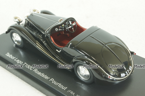 Talbot Lago T 150 C Roadster Pourtou, 60076, Avenue43 1:43