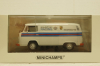 Volkswagen T2 Delivery Van, Porsche Renndienst Martini design, 943053065, Minichamps 1:43