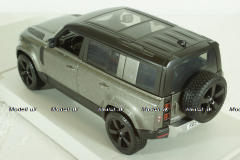 Land Rover New Defender 110, 2020, grey, BU21101S, Bburago 1:24