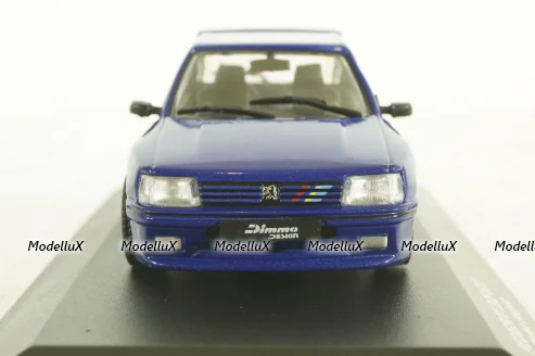 Peugeot 205 GTI Dimma Body Kit 1988,  Blue, 4310803, Solido 1:43