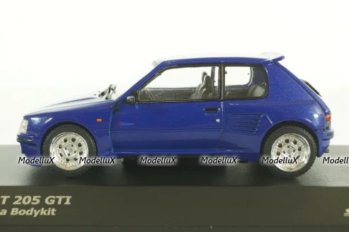 Peugeot 205 GTI Dimma Body Kit 1988,  Blue, 4310803, Solido 1:43