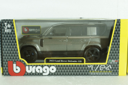 Land Rover New Defender 110, 2020, grey, BU21101S, Bburago 1:24