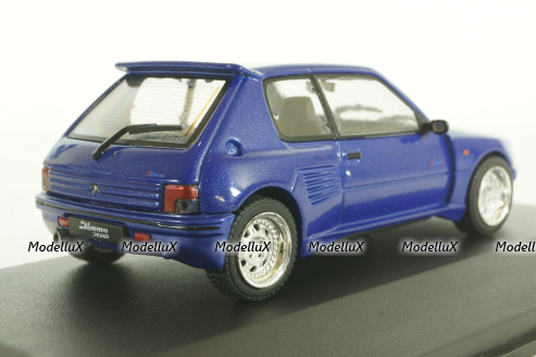 Peugeot 205 GTI Dimma Body Kit 1988,  Blue, 4310803, Solido 1:43