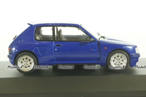 Peugeot 205 GTI Dimma Body Kit 1988,  Blue, 4310803, Solido 1:43