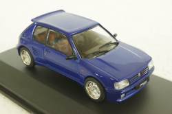 Peugeot 205 GTI Dimma Body Kit 1988,  Blue, 4310803, Solido 1:43