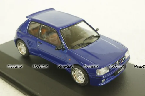 Peugeot 205 GTI Dimma Body Kit 1988,  Blue, 4310803, Solido 1:43