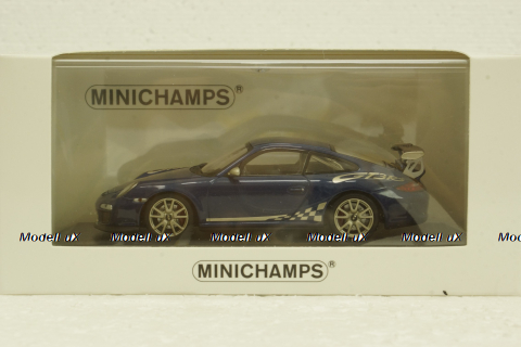 Porsche 911 (997 II) GT3 RS 3.8 blue, 403069114,  Minichamps 1:43