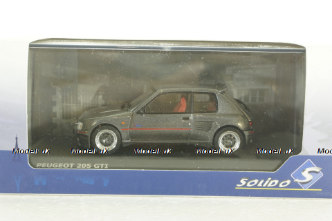 Peugeot  205 GTI Dimma Body Kit 1988, Grey, 4310804, Solido 1:43