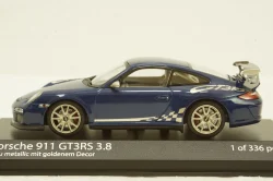 Porsche 911 (997 II) GT3 RS 3.8 blue, 403069114,  Minichamps 1:43