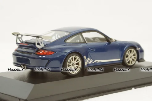 Porsche 911 (997 II) GT3 RS 3.8 blue, 403069114,  Minichamps 1:43
