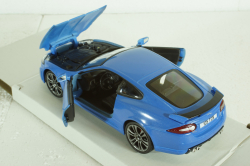 Jaguar XKR-S Coupe 2011, blue, BU21063BL, Burago 1:24