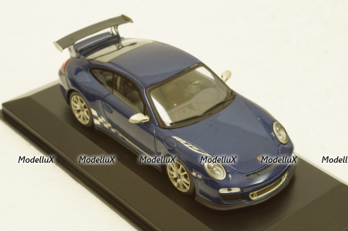 Porsche 911 (997 II) GT3 RS 3.8 blue, 403069114,  Minichamps 1:43