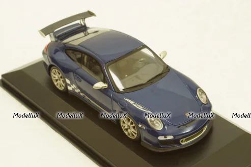 Porsche 911 (997 II) GT3 RS 3.8 blue, 403069114,  Minichamps 1:43