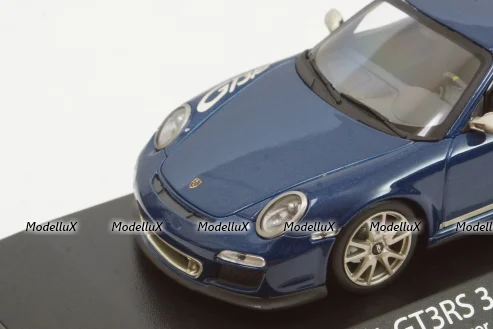 Porsche 911 (997 II) GT3 RS 3.8 blue, 403069114,  Minichamps 1:43