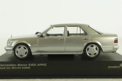 Mercedes E-Class E60 AMG  W124,  1994,  Silver, 4313202, Solido 1:43