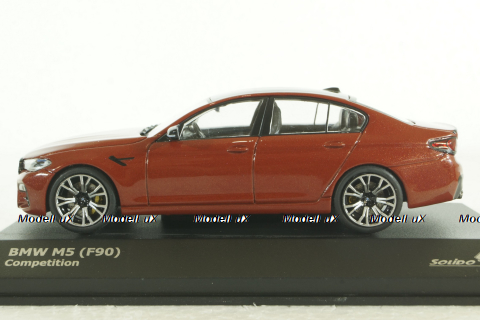 BMW 5-Series M5 (F90) V8 Biturbo 2021, Red, 4312702, Solido 1:43