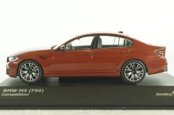 BMW 5-Series M5 (F90) V8 Biturbo 2021, Red, 4312702, Solido 1:43