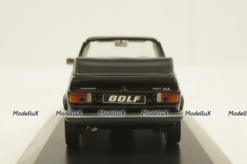 Volkwagen Golf I Cabrio (1979-1993), black, AM004VW, IXO 1:43