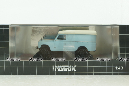 Land Rover 109 II SERIES CUTHBERTSON CONVERSION, Matrix 1:43