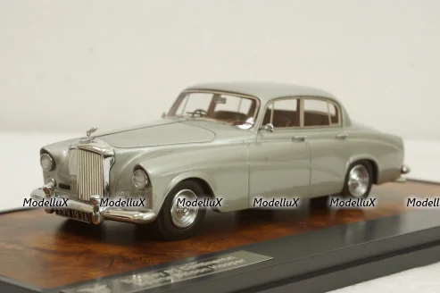 Bentley S2 Continental Sports Saloon Hooper silver 1959, MX40201-141, Matrix 1:43