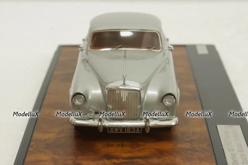Bentley S2 Continental Sports Saloon Hooper silver 1959, MX40201-141, Matrix 1:43