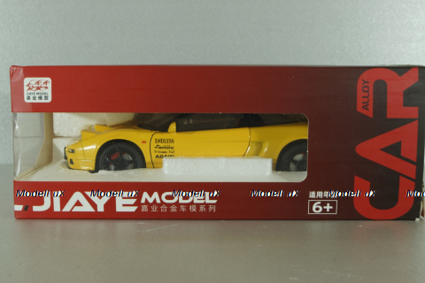Honda NSX 1990, yellow, 20052, Jiaye 1:22