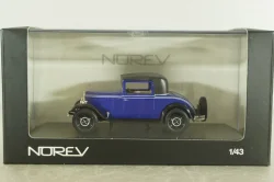 Peugeot 201 coupe, blue, 470214, Norev 1:43