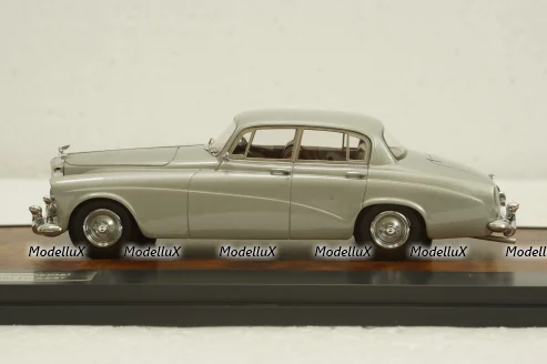 Bentley S2 Continental Sports Saloon Hooper silver 1959, MX40201-141, Matrix 1:43