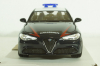 Alfa Romeo, Guilia Carabinieri, 2015, blue white, Burago 1:24