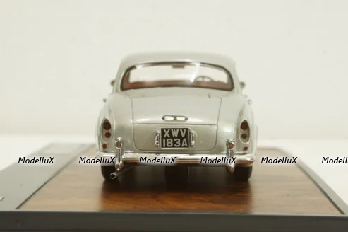 Bentley S2 Continental Sports Saloon Hooper silver 1959, MX40201-141, Matrix 1:43