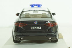Alfa Romeo, Guilia Carabinieri, 2015, blue white, Burago 1:24