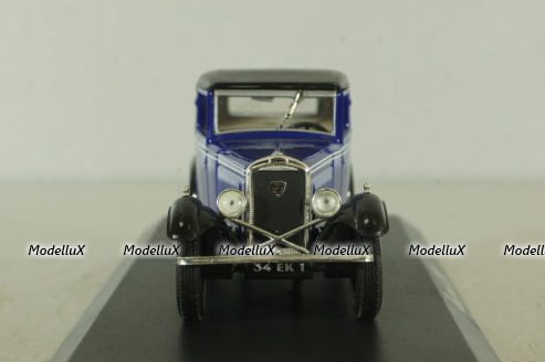 Peugeot 201 coupe, blue, 470214, Norev 1:43