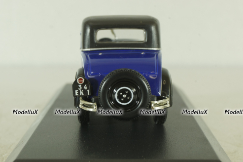 Peugeot 201 coupe, blue, 470214, Norev 1:43