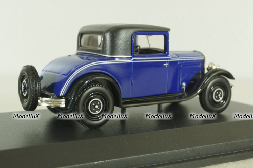 Peugeot 201 coupe, blue, 470214, Norev 1:43