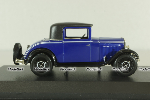 Peugeot 201 coupe, blue, 470214, Norev 1:43