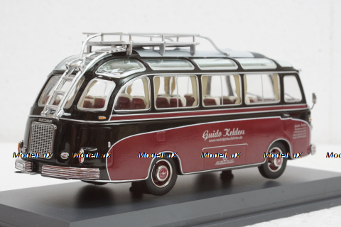 Setra S6 brown/red, 450284300, Schuco 1:43