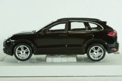 Porsche Cayenne Turbo 2010, Black, BU21056BK, Burago 1:24